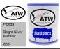 Preview: Honda, Bright Silver Metallic, 835: 1L Lackdose, von ATW Autoteile West.